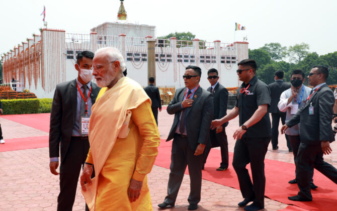 भारतीय प्रम माेदीकाे पहिलाे लुम्बिनी भ्रमण : धार्मिक र सांस्कृतिक अनुभूति लिन नेपाल आउने गर्छु : मोदी