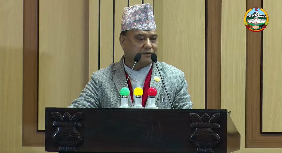 लुम्बिनी प्रदेशको बजेट भाषण (प्रत्यक्ष प्रसारण)