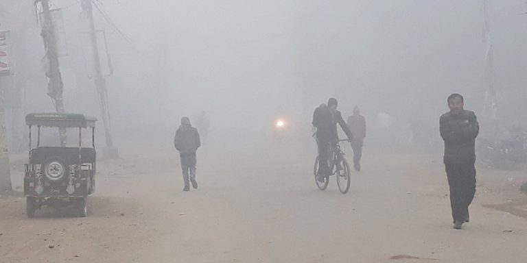 तराई भू–भागमा बाक्लाे हुस्सु,अपरान्हपछि सुधार