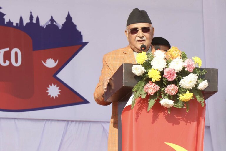रामग्राम स्तूप निजी कम्पनीलाई दिन लागिएको भन्दै एमाले अध्यक्ष ओलीकाे आपत्ति