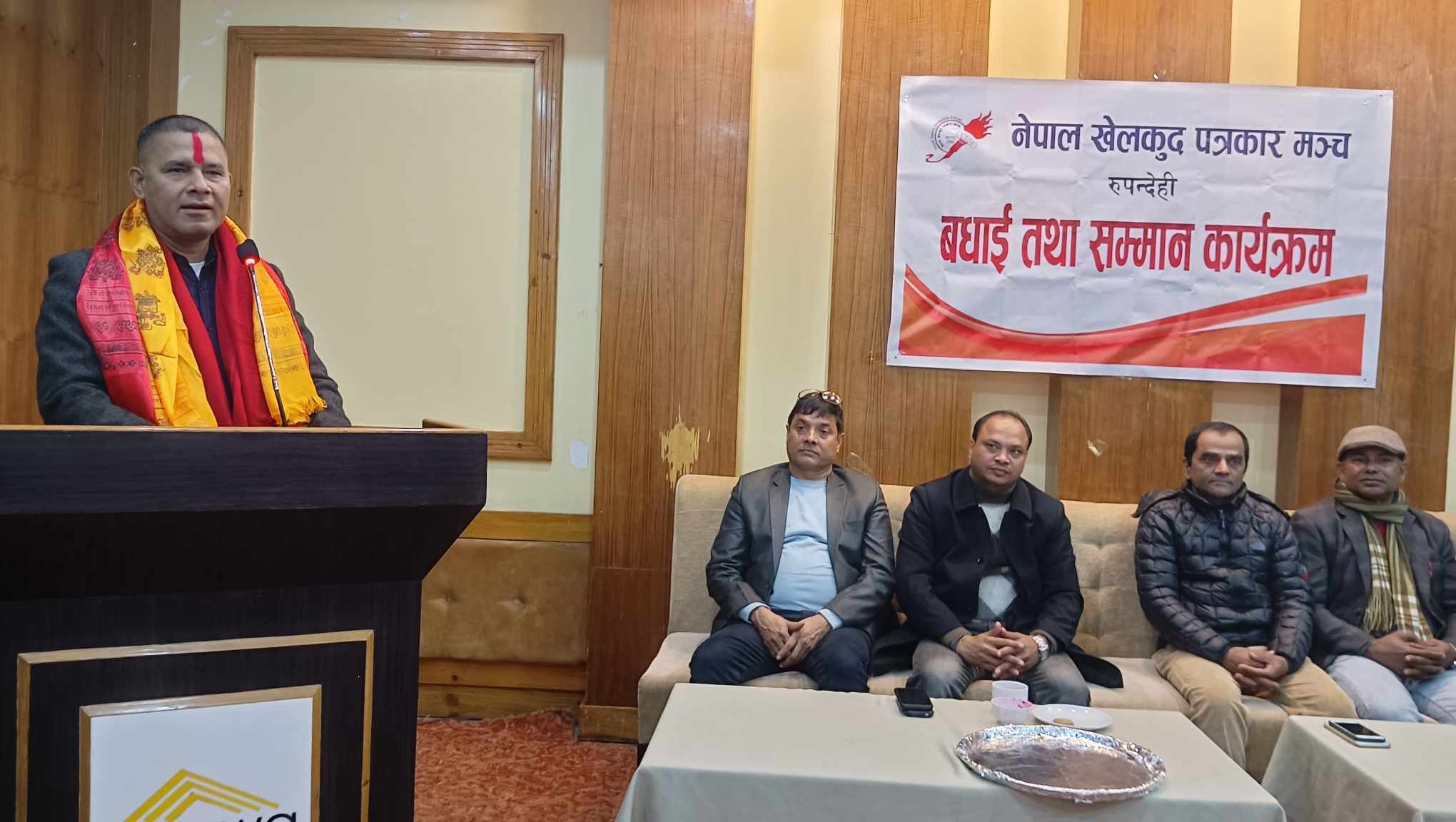 राष्ट्रिय खेलकुद परिषदभित्रका बेथिती र विकृतिलाई हटाएर स्वच्छ बनाउने छु : नव नियुक्त उपाध्यक्ष ध्रुव आचार्य