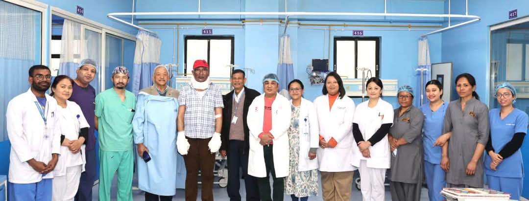 उपप्रधान एवम् अर्थमन्त्री पौडेल डिस्चार्ज