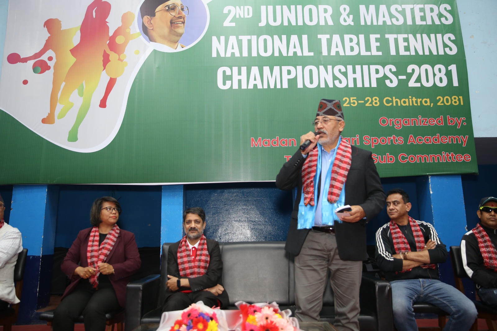 राष्ट्रिय टेवलटेनिस प्रतियाेगिता सुरू, खेलबाट अनेक प्रतिफल : बिश्वकर्मा
