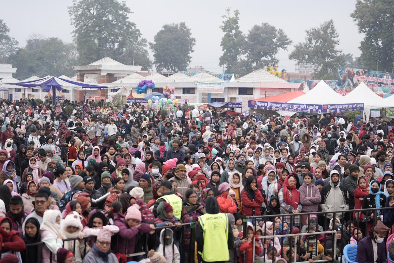 प्रदर्शनीमा रमाइलाेः दोहोरीमा खस्यौली रोधी र भजनमा सैनामैना प्रथम