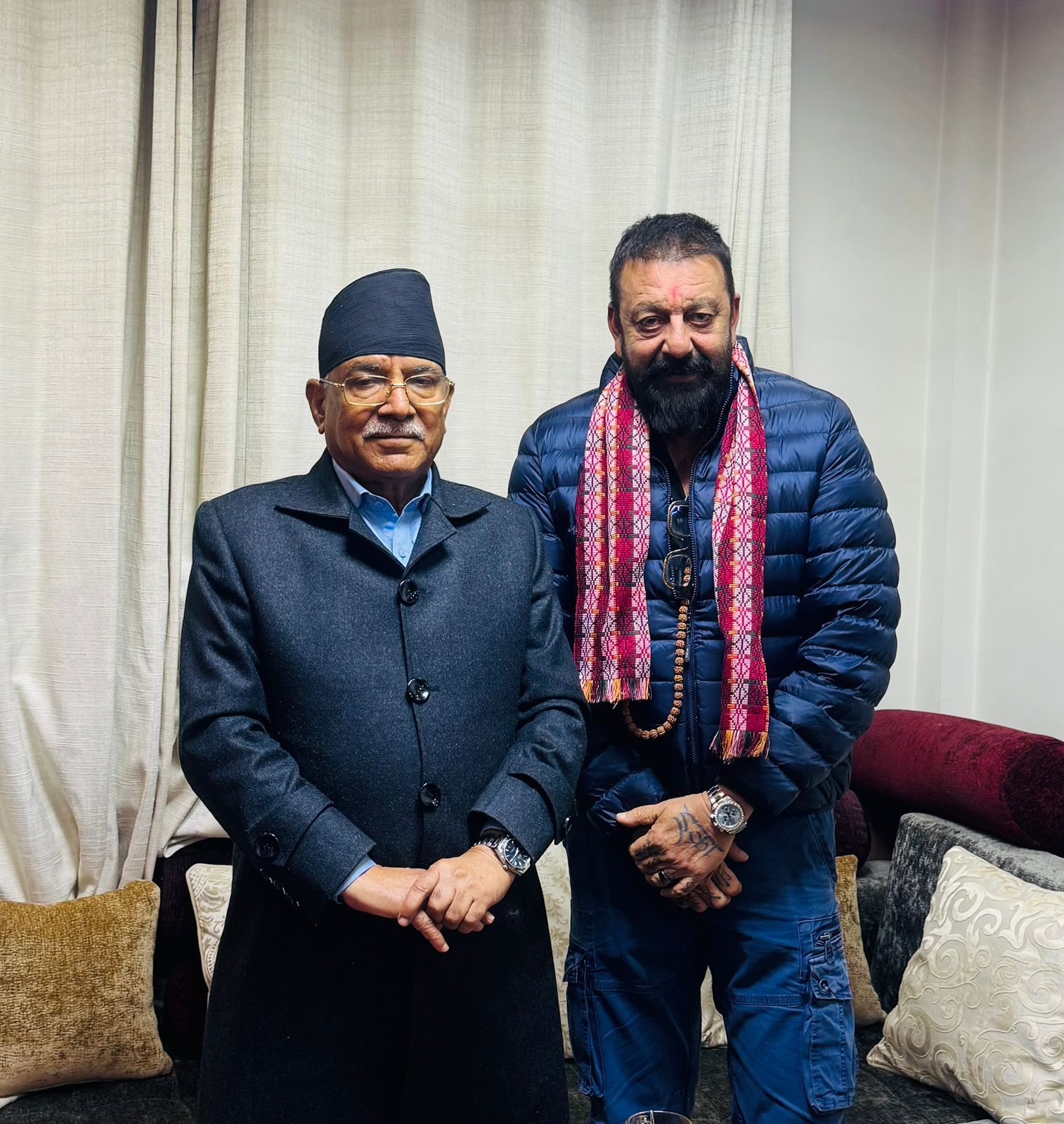 किन आए सञ्जय दत्त नेपालमा ? के गरिरहेका छन् खास ? किन भेटे प्रचण्डलाई ?