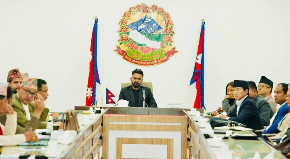 प्रधानमन्त्री शाहद्वारा कोशी र कर्णालीका सांसदहरूसँग छलफल